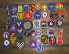 Lot 46 MIXED MILITARY PATCH NAVY AIR FORCE ARMY USMC WW2 WWII Vietnam Korea Q