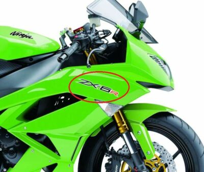 TP ZX-6R ZX6R Fairing Decals / Stickers (200mm x 25mm) /1027 | eBay