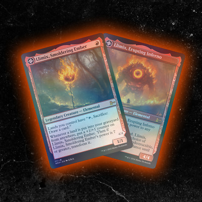 FOIL - Llimix, Smoldering Ember - Magic: The Gathering Commander   Original