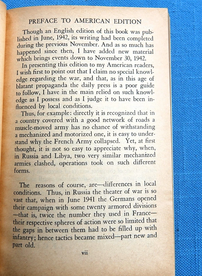 MACHINE WARFARE, INFLUENCE OF MECHANICS ON ART OF WAR BY GEN J.F.C. FULLER 1943 - Image 4 of 4