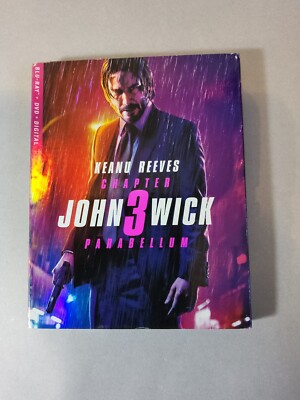 John Wick Chapter 3 Blu Ray DVD Digital HD Keenu Reeves UNOPENED New ActionCore