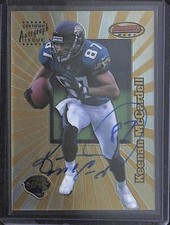 1998 Bowman's Best Autograph #5A Keenan McCardell 