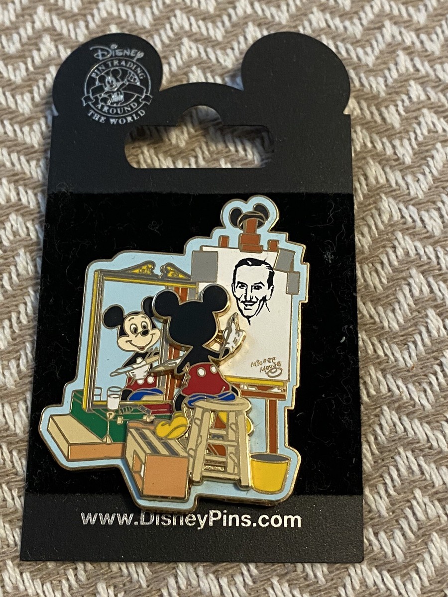 WALT DISNEY'S MICKEY MOUSE アートワーク Disney Mickey Mouse Painting Walt Disney Frame Poster Fine
