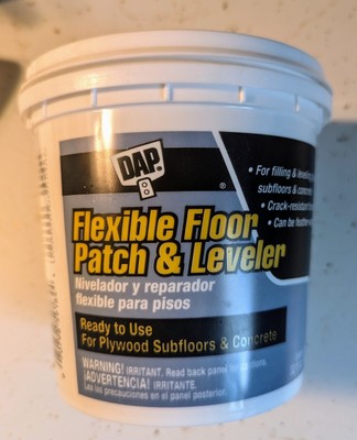 DAP Floor Patch & Leveler 59184 For Plywood Subfloors & Concrete 32 oz