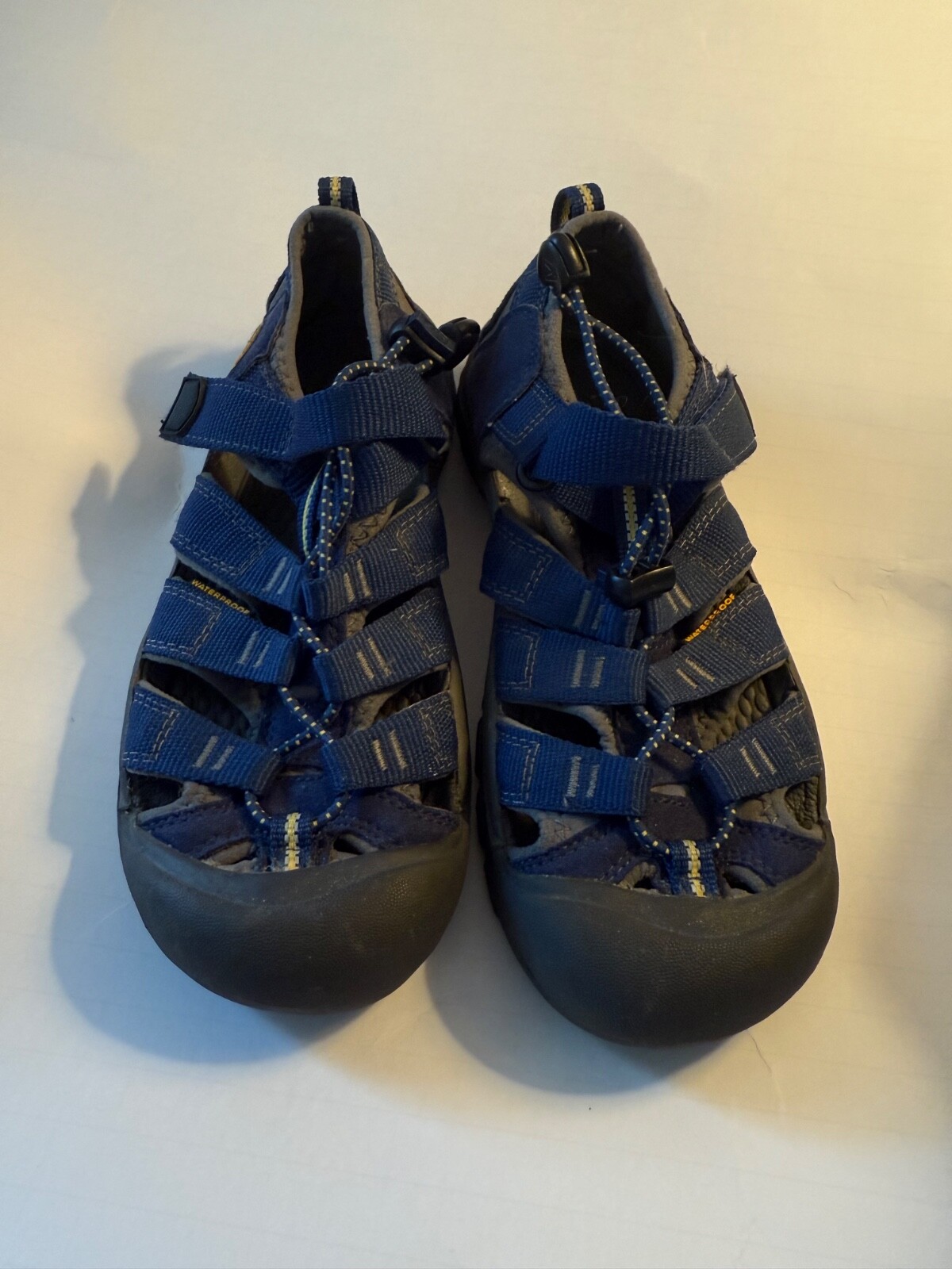 SANDALI KEEN KIDS NEWPORT H2 TAGLIA 3 EU 35 blu nero slip on