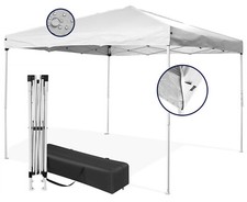 Gazebo 3x3 Pieghevole Impermeabile Anti UV Da Esterno, Richiudibile, con Sacca
