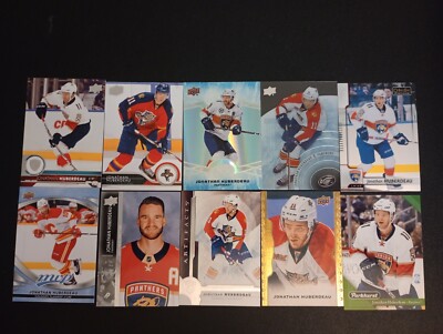 10 ct lot of Different Jonathan Huberdeau Cards Panthers Flames