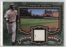 2009 Upper Deck A Piece of History Stadium Scenes Jersey Nick Markakis hg6