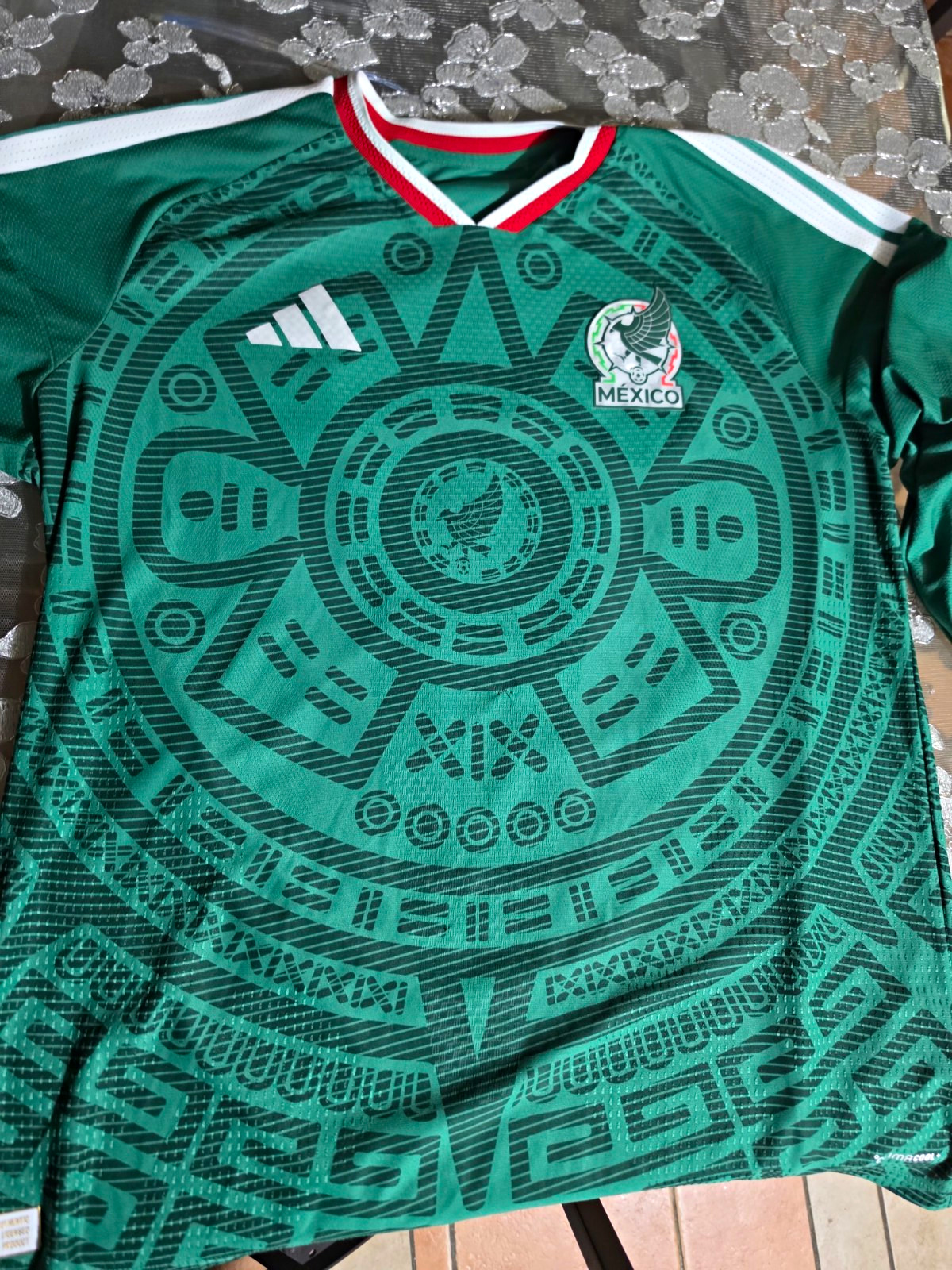 adidas Mexico National Jersey Green XL Officially Licensed Version Player