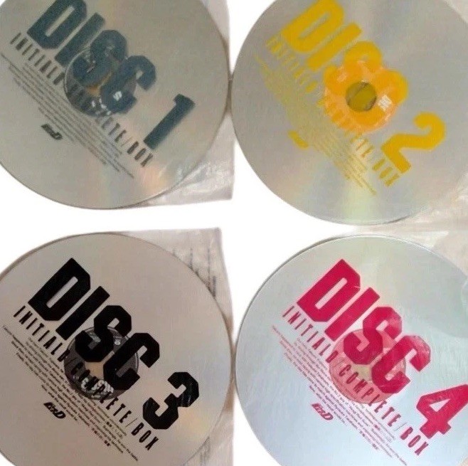 INITIAL D Laserdisc COMPLETE BOX 7LD set Japanese anime With