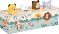 Small Foot Dierengeluiden Duwspeelgoed 'Safari', Fsc-Gecertificeerd (Us Import)