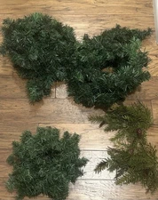 Garland And Pine Sprig Lot
