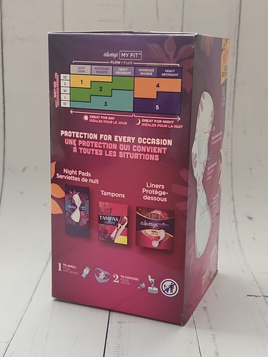 Always Radiant Feminine Pads with Wings, Size 2 Heavy Flow, 26 Pads - Picture 4 of 4