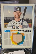 2026 Topps Heritage - Clubhouse Collection Relics Brandon Lowe #CCR-BLO (MEM)