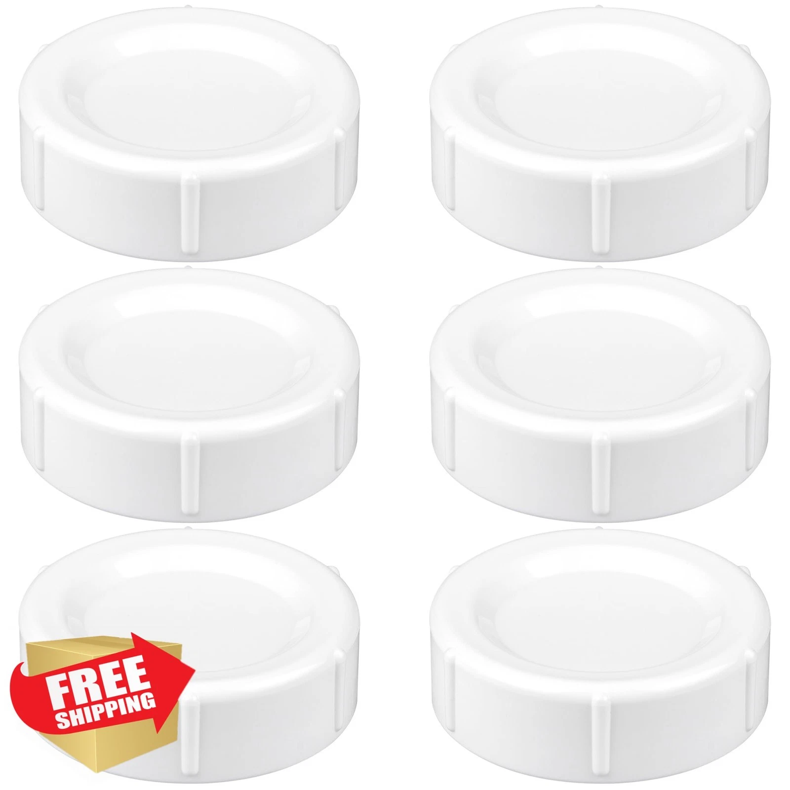 CHUBBIEE Bottle Caps Dr. Brown's Wide-Neck 6-Pack