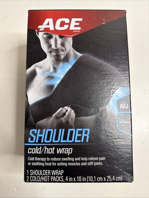 #ad ACE Adjustable Reusable Shoulder Wrap Cold and Hot Therapy $22.00