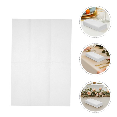 50 Pcs Thickened Dust-free Paper Napkin Banquet Dinner Party Event Napkins