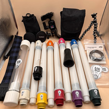 Deluxe Night Astrophotography Kit Light Painting Brushes, GorillaPod, Manbily