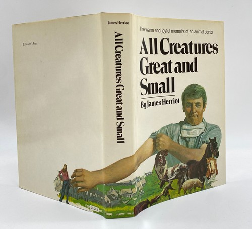 Vintage James Herriot All Creatures Great and Small 5 vol Hardcover Set HC DJ - Imagen 2 de 8
