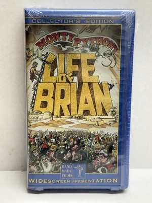Monty Python's Life of Brian (VHS, 1999, Collector's Edition Clamshell Case NEW