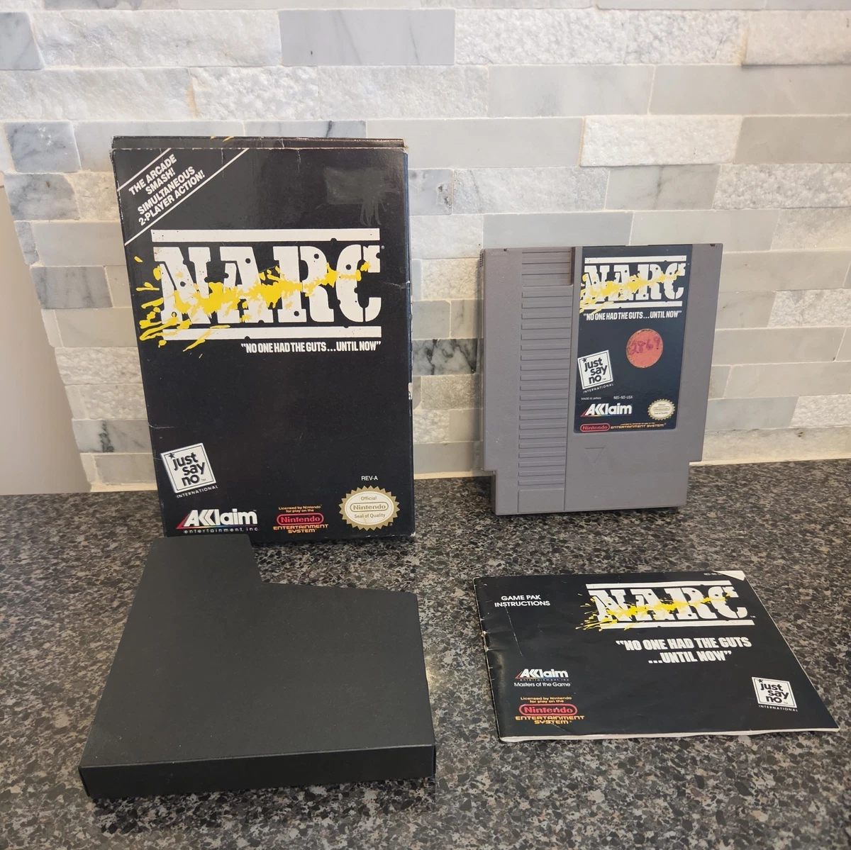 Nintendo NES NARC Video Games for sale | eBay