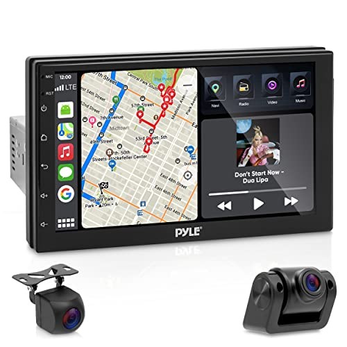 АВТОМОБИЛЬНАЯ СТЕРЕОСИСТЕМА PYLE SINGLE DIN - 7 1080P HD TOUCH BLUETOOTH - ЧЕРНЫЙ