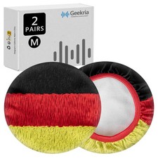 Geekria 2 Pairs Washable Headphone Covers Fits 3.14"-4.33"Headsets GER Flag