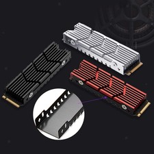SSD Heat Sink Cover Aluminum Thermal Conductive Pad All Round Heat Dissipation