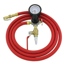 7 ft.OSHA Compliant Automatic Tire Inflator with Air Hose and Swivel Grip