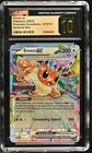 Pokémon GRADED Eevee ex Prismatic Evolutions Stamped PRISTINE 10 ENGLISH
