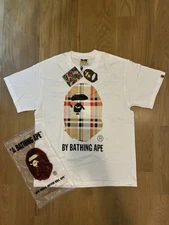 BAPE A Bathing Ape Check by Bathing Tee