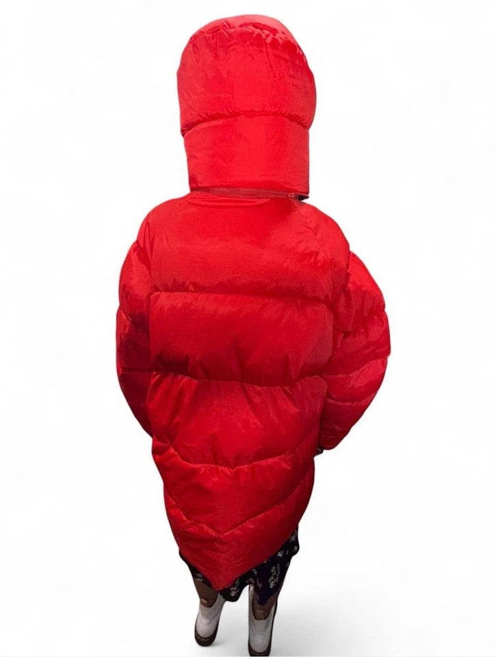 Chaqueta acolchada vintage First Down talla XL Winter Expedition roja Foto 4 de 4