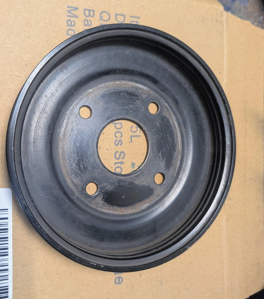 90-96 Nissan 300zx Z32 TT Water Pump Pulley Vg30dett VG30 Pulley OEM Fan Pulley - Image 2 of 2