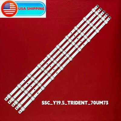 LG 70UP7070PUE LED Strips (5) EAV64996301, SSC_Y19.5_TRIDENT_70UM73, EAV64996301
