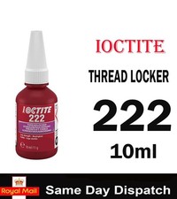 thread Lock ioctite 222 10ml 50ml Medium Strength Oil Tolerant Tube bolt tite uk