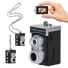 1080P HD Keychain Camera with 1.14 Display - Portable Mini Camcorder, Long B...