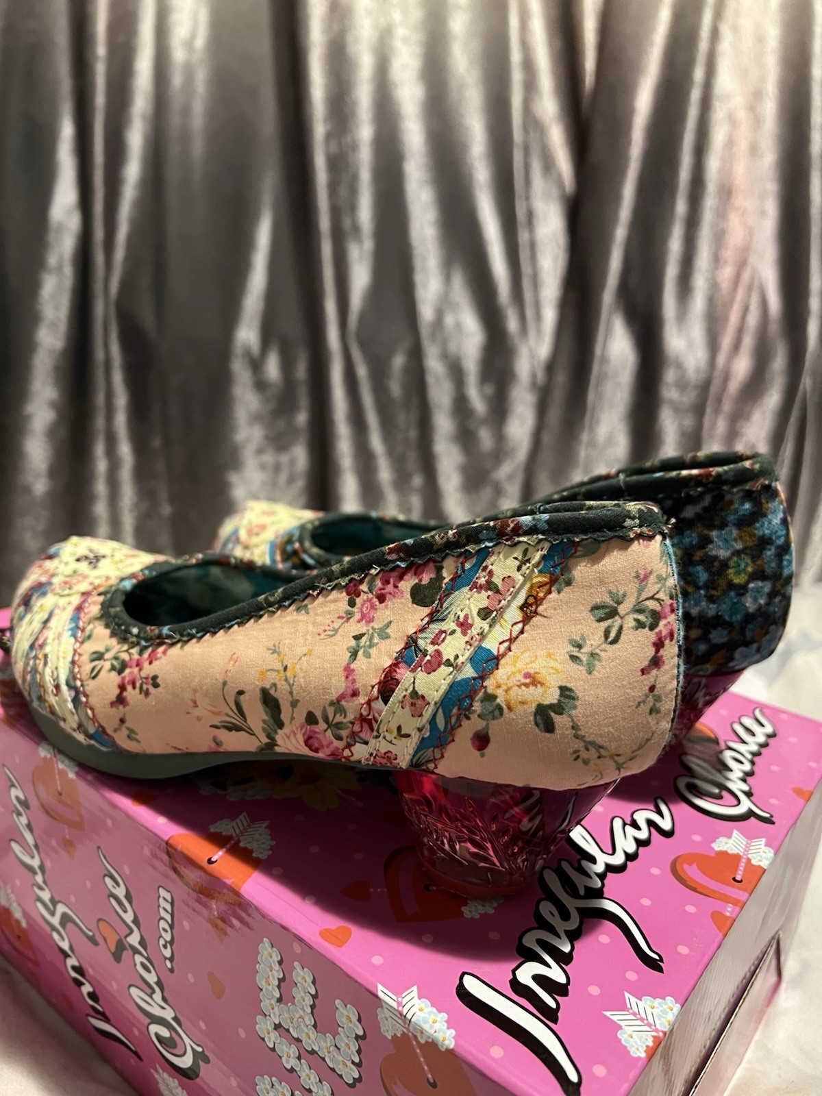 Irregular Choice Size 6 Patchwork “Patty” Low Cou… - image 13