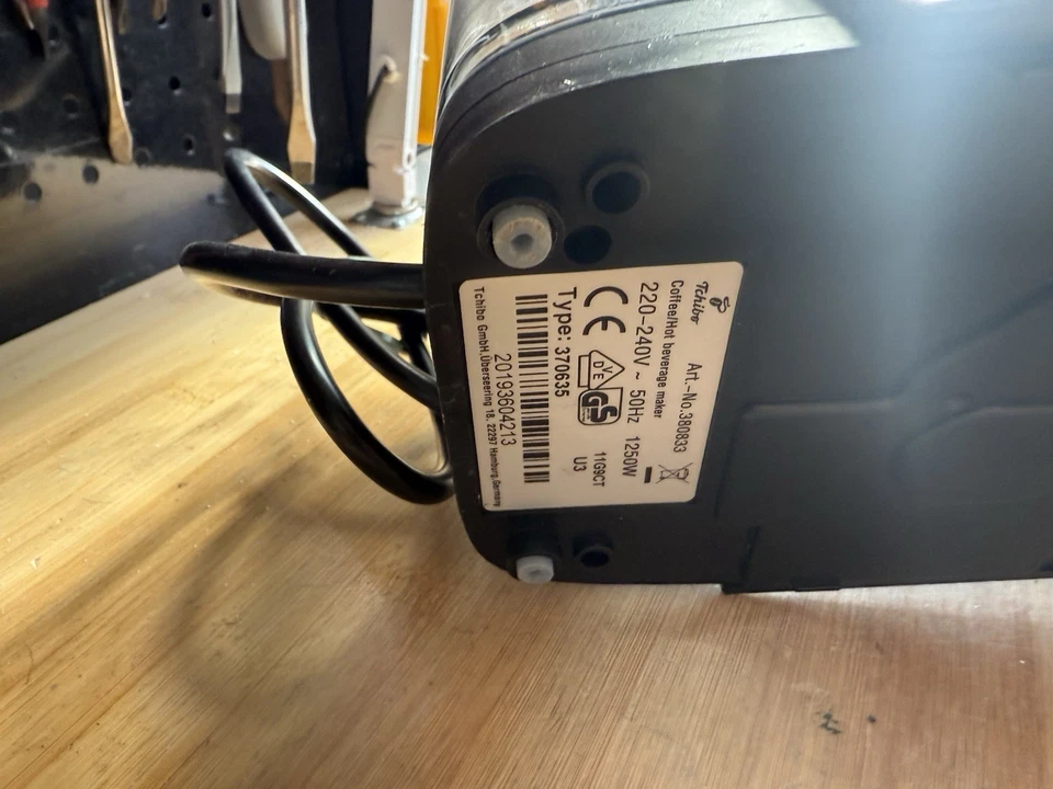 Tchibo Cafissimo PURE 1 Tasse Kapselmaschine - Schwarz Type:370635 - Bild 4 von 4