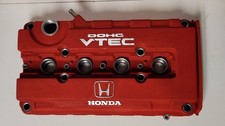 Cut Gear Honda Civic Acura Integra B Series Vtec Valve Cover B16 B18 Type R Red