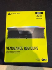 Corsair Vengeance RGB Desktop Memory 32GB (2x16GB) DDR5 5600MHz