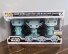 Funko Pop! Star Wars Anakin Yoda & Obi Wan (Endor) 3-Pack (Glow) Amazon Excl.