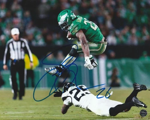Saquon Barkley Autographed Signed Philadelphia Eagles 8x10 Photo COA/Hologram
