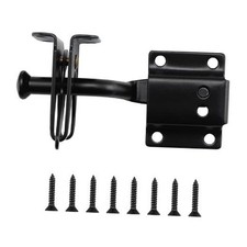 WellMade Wooden Gate Latch - Automatic Gravity Lever Door Lock - Self Locking