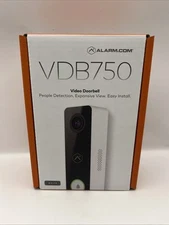 NEW Alarm.com VDB750 Video Doorbell - White (ADC-VDB750)