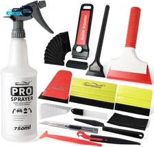 Profi Window Tint Kit Vinyl Wrap Tool, Car Window Tint Tools Felt Squeegee