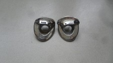 1957 57 Chevy Belair Wiper Bezel Pair Escutcheon Chrome Oem Hot Rod 02da1 Il