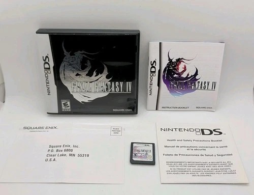 Final Fantasy IV (Nintendo DS, Square Enix, 2008) Complete - Tested - Authentic