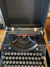 Rare 1930’s Vintage Mercedes Selecta Manual Typewriter thumbnail