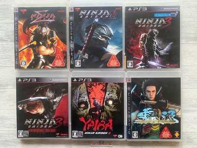 SONY PS3 Ninja Gaiden Σ Sigma 1 2 3 & Razor's Edge & Yaiba & Genji aus Japan