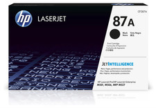HP CF287A 87A Black Toner Cartridge, Works with M506, MF M527 - NEW SEALED BOX